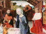 Jean Hey The Nativity of Cardinal Jean Rolin France oil painting reproduction